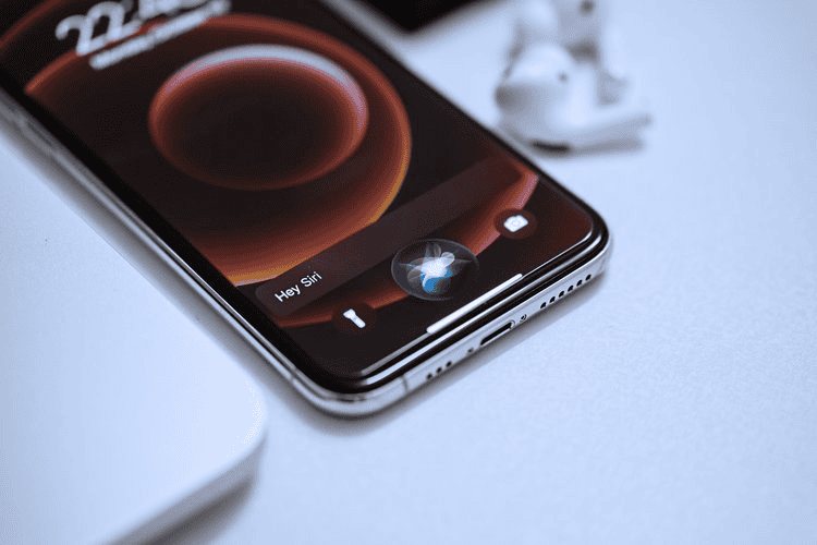 Voice-activated smart assistant on smartphone for business productivity.