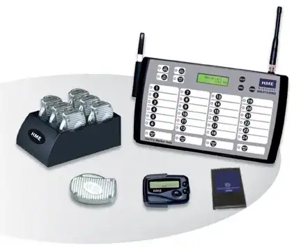 Wireless business communication and conference equipment for modern offices.